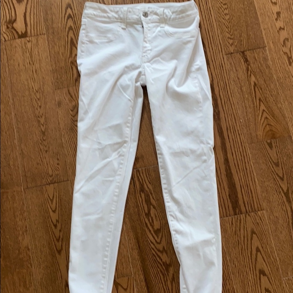 White jeans